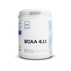 Booster pré-workout BCAA 4.1.1 surdosé en Leucine Nutrimuscle