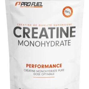 Créatine Monohydrate Poudre 500g - Haut dosage efficace pour l‘entraînement de force - Qualité micronisée - 100% végétalien