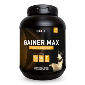 Gainer Max EAFIT - Boisson hyperglucidique pour prise de masse musculaire - Vanille Intense