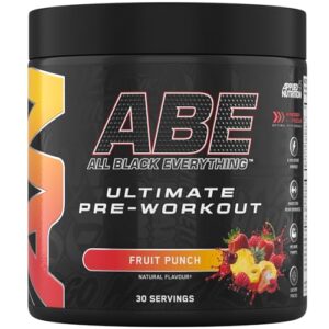 Poudre Pre Workout ABE - Citrulline, Créatine, Bêta-Alanine, Énergie (375g) - Applied Nutrition