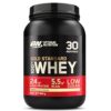 Protéines Whey Gold Standard 100%, Construction Musculaire, Optimum Nutrition